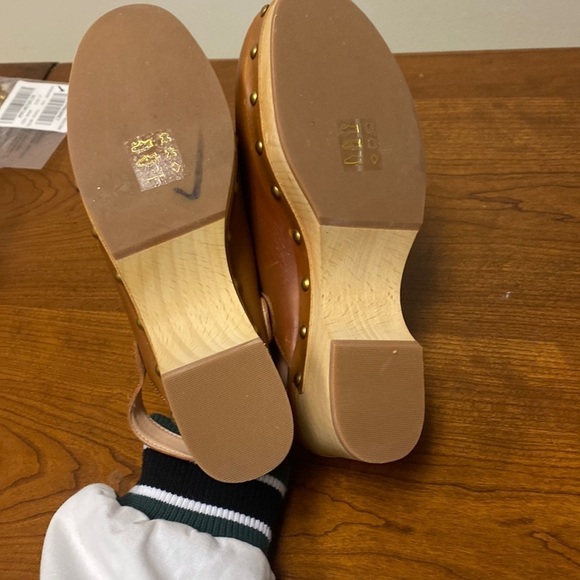 J Crew Convertible leather clogs BA188 - Picture 6 of 6